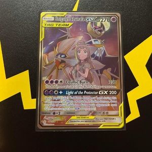 Solgaleo & Lunala GX (Full Art) - SM - Cosmic Eclipse (SM12) Pokémon Card